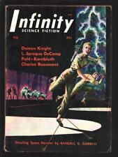 Infinity Science Fiction #2 2/1956-2nd issue-Ed Emsh cover art- Harlan Elliso... picture