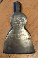 Vintage Rare E C Simmons Keen Kutter Embossed Axe Head Cutlery & Tools picture
