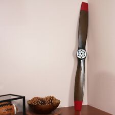 Handcrafted Wooden WWI Airplane Propeller Home Décor Wall Hanging Aircraft Gift picture