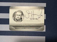 2023 Cryptozoic Outlander S5 Sam Heughan as Jamie Fraser SH1 Printing Plate Auto picture
