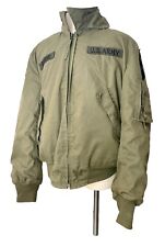 US Military Cold Weather High Temperature Resistant CVC Aramid Flyer's Jacket GI picture
