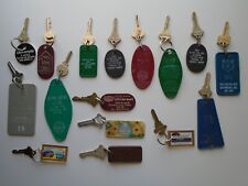 Lot of 16 Hotel Keys & Fobs - All from Canada -  - Lot #7 picture