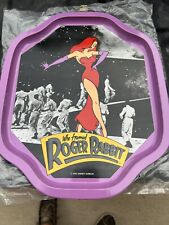 Jessica Rabbit 1987 Amblin Broer Rare German Serving Tray Who Framed Roger  picture
