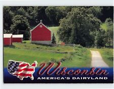 Postcard Wisconsin America's Dairyland USA picture