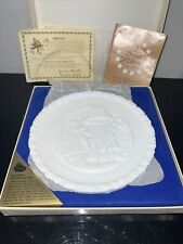 Fenton Milk Glass USA Bicentennial Commemorative A Portrait of Liberty Plate #4 picture