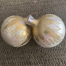 Set Of Two Vintage Ornaments  picture