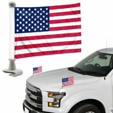 United States of America Ambassador Car Flag Set picture