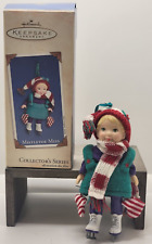 Vintage Hallmark Collector Series Keepsake Mistletoe Miss Christmas Ornament picture