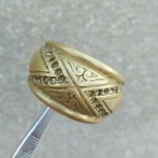 Extremely Rare Ancient Bronze Antique RING Roman Style Heavy Very-Stunning picture