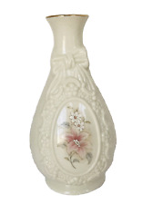 Cameo Ribbon Vase Royal Heritage Collection Rose Decorated Vase 6