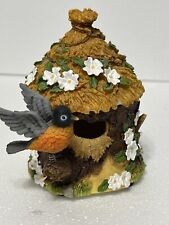 Robin Musical Trinket Box Nest Eggs 2003 ￼ Bird Figurine Springtime Music Box picture