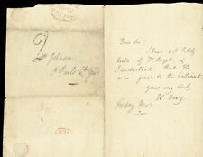SIR HUMPHRY DAVY - AUTOGRAPH LETTER SIGNED 12/23 picture