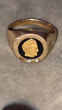 10k Gold John Deere Service Ring With￼ Diamond picture
