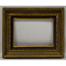 Old wooden frame decorative Internal: 13.9x9.8 in picture