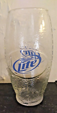 Miller Lite Beer Glass/Mug  - Football Shaped approx. 20 oz. Fast Ship picture