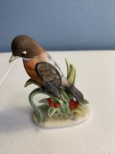 Vtg Lefton China Bird Red Robin KW464 Hand Painted Figurine Ceramic picture