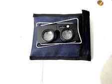 Pocket Stereoscope With Canvas Cover 2 X Stereo views for Arial Photographs picture