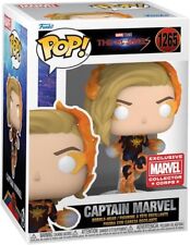 Pop Marvel Collector Corps Exclusive The Marvels Captain Marvel #1265 picture