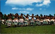 Postcard Fijian Meke Ceremonial Meke Masi Fiji  picture