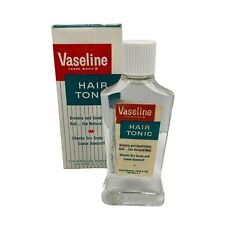 Vintage Vaseline Hair Tonic for Men 2 oz New Old Stock With Box 1950s 1960s picture