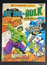Batman Vs. The Incredible Hulk #1 DC and Marvel Presents Treasury 1981 picture