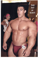 Handsome Muscular Male Bodybuilder Gay Interest Photo Photograph Reprint #01 picture