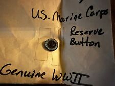 Genuine Vintage Pre War USMC Reserve Lapel Pin / Button picture