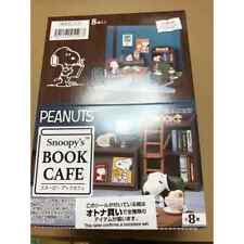 Re-Ment PEANUTS Snoopy's BOOK CAFE Miniature Figure Complete Box Set of 8 New JP picture
