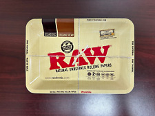 RAW MINI Metal Rolling Tray Vintage Style~7x5 Used Discount Sale-See Description picture
