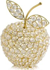 Crystal Gold Apple Home Accent picture