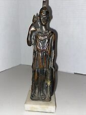 Art Deco Copper 1930's Minerva Roman goddess of wisdom, justice law, victory picture