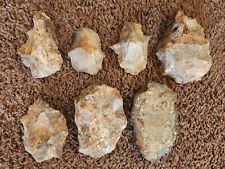  7 Mojave  Desert EARLY MAN PALEOLITHIC HAND AXES STONE ARTIFACTS Pre Clovis OLD picture