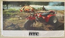Honda BIG RED 250 ATV S ATC FLAG BANNER DRAPEAU MAN CAVE GARAGE 3x5ft 200es picture