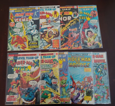 Marvel-Team Up Comic Lot Spider-Man 23, 25, 26, 28, 38, 44, 48, 119 picture