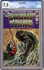 Swamp Thing #1 CGC 7.5 1972 4419159005 1st app. Alec and Linda Holland picture