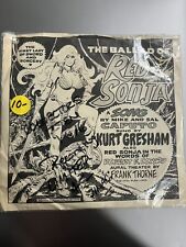 1976 Marvel Frank Throne Ballad Of Red Sonja Rare Vinyl Record picture