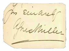 RARE “2nd Dragoon Regimen” Alfred Douglas Miller Cut Signature picture