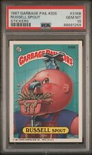 1987 GARBAGE PAIL KIDS STICKERS #316B RUSSELL SPOUT SERIES 8 PSA 10 N3926346-259 picture