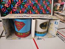 DC Comics originals BATMAN/SUPERMAN SPARKLING GLITTER New Mug set picture