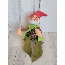 vintage Annalee 1963 elf vest gnome green red Xmas collectible picture