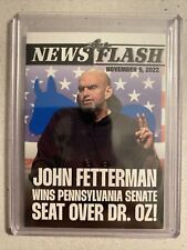 2022 JOHN FETTERMAN Leaf Web Exclusives News Flash #NF-JF1 1/207  picture