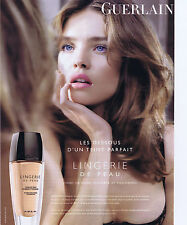 2010 GUERLAIN ADVERTISING ADVERTISING 094 Skin Lingerie with Natalia Vodianova picture
