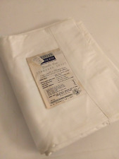 VTG NOS JC Penney Nation-Wide Muslin Double Flat White Sheet 1940's-'50s 81X108 picture