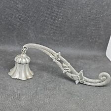 Vintage S & A Pewter Butterfly Flower Candle Snuffer picture