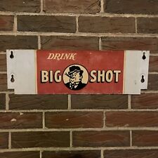 Vintage BIG SHOT Sign Display Rack Topper New Orleans LA Beverage picture