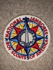 Boy Scout BSA 1937 National Jamboree Washington DC Cloth Back Reproduction Patch picture