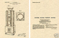 Rockola Model 1802 Jukebox US Patent Art Print READY TO FRAME 1941 Spectravox picture
