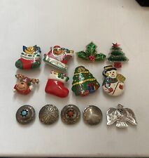 8 Vintage Christmas Button Covers + 5 Extra Button Covers picture
