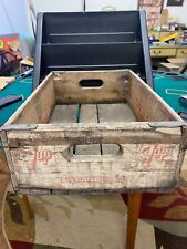 Vintage Lexington Kentucky Wooden 7Up Soda Cola Crate picture