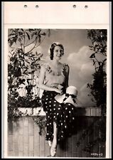 Hollywood Beauty FRANCES DEE STYLISH POSE STUNNING PORTRAIT 1930s ORIG Photo 690 picture